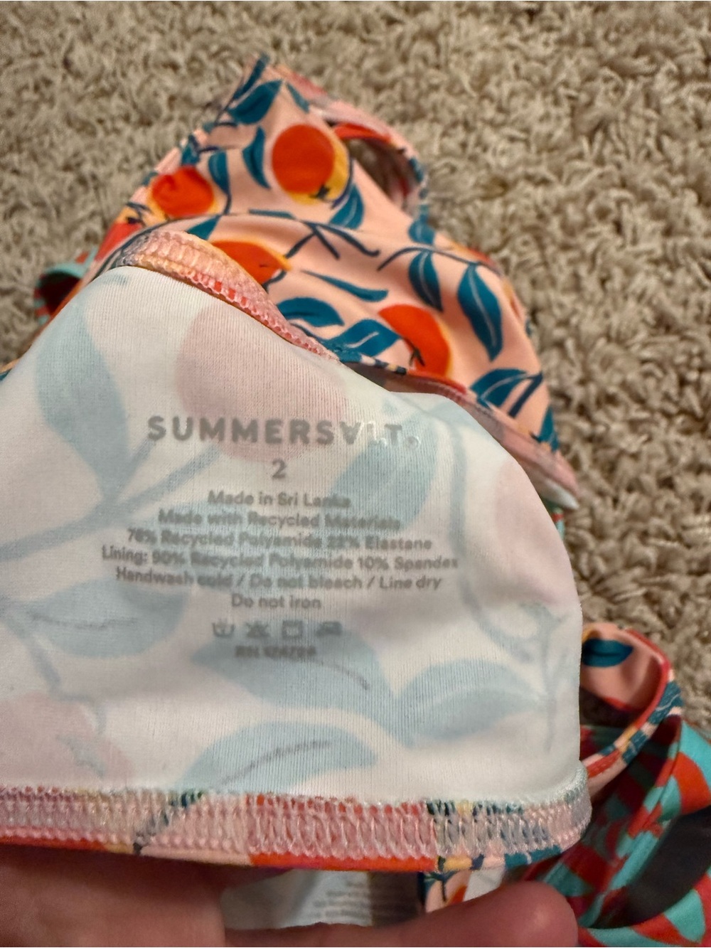 NWT DVF x Summersalt Perfect Wrap Bikini - Picture 11 of 12